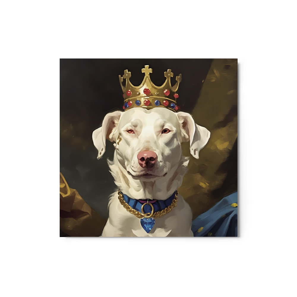 PugMug Custom Penny Metal Print