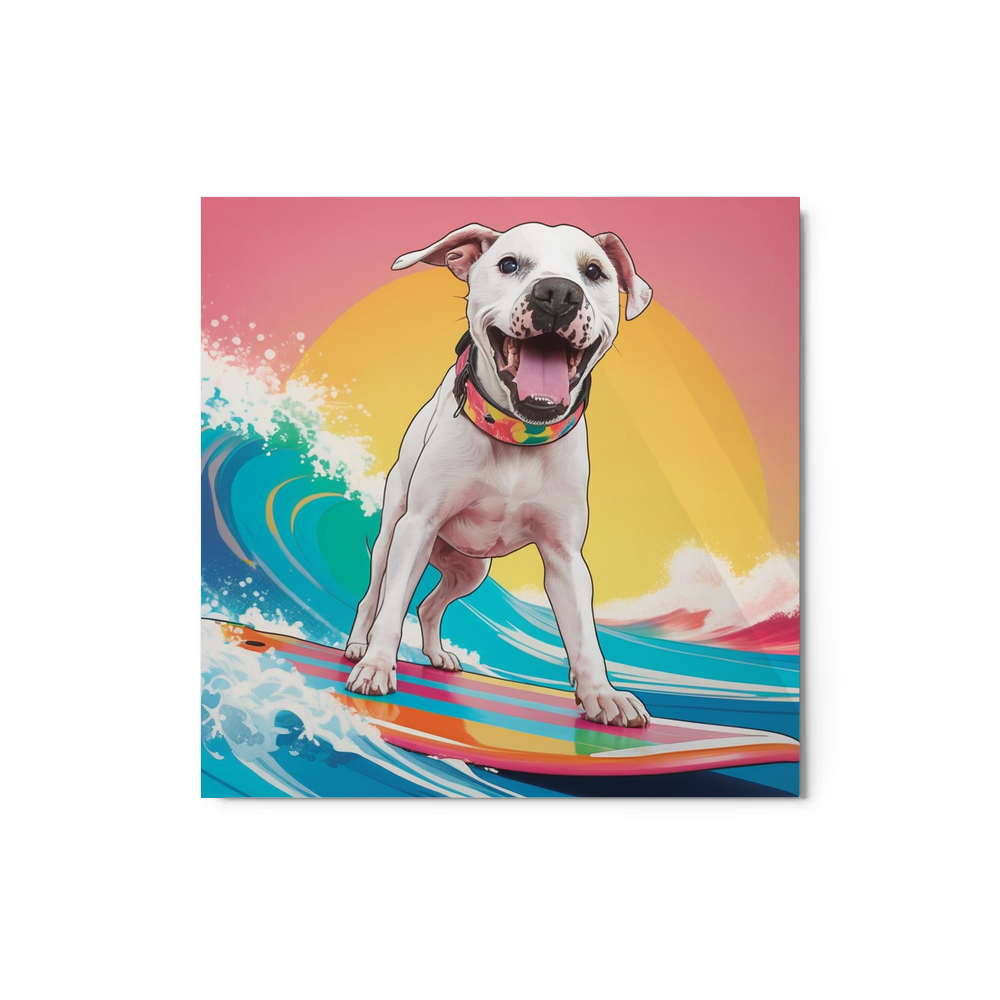 PugMug Custom Melody Metal Print