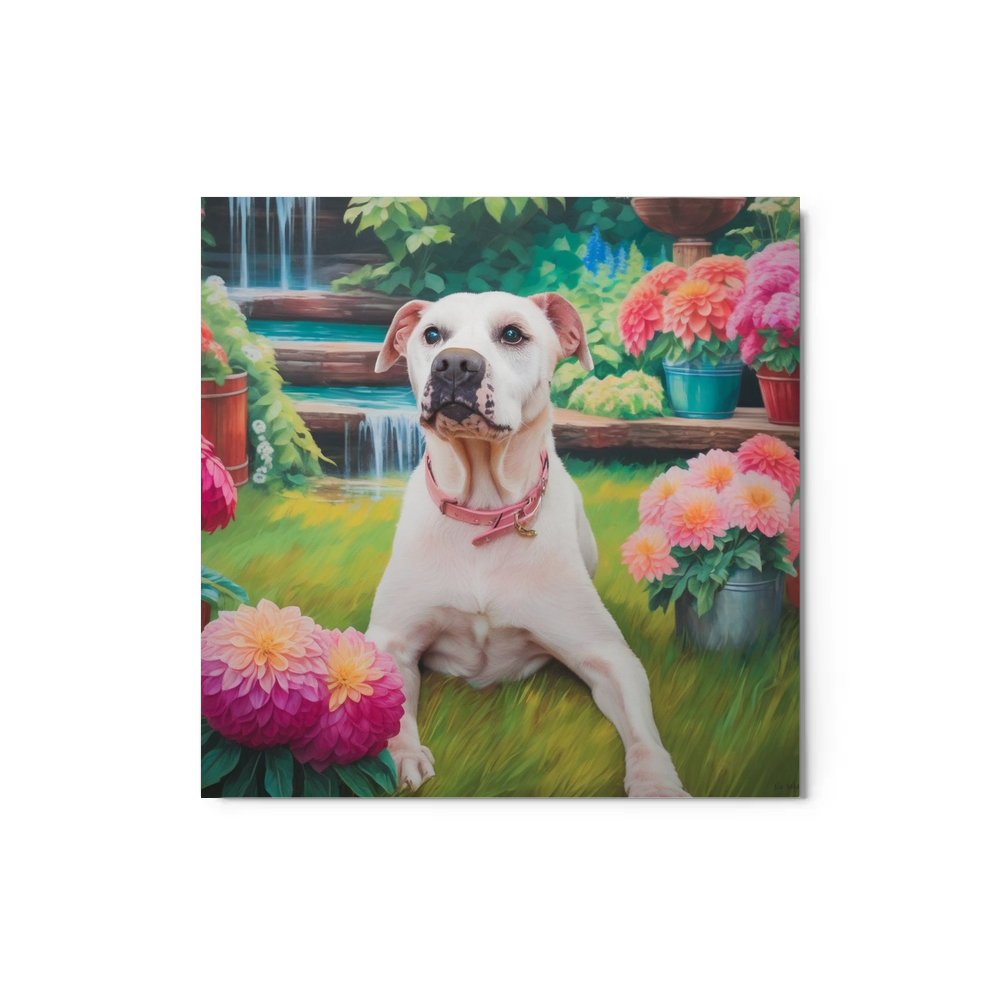 PugMug Custom Melody Metal Print