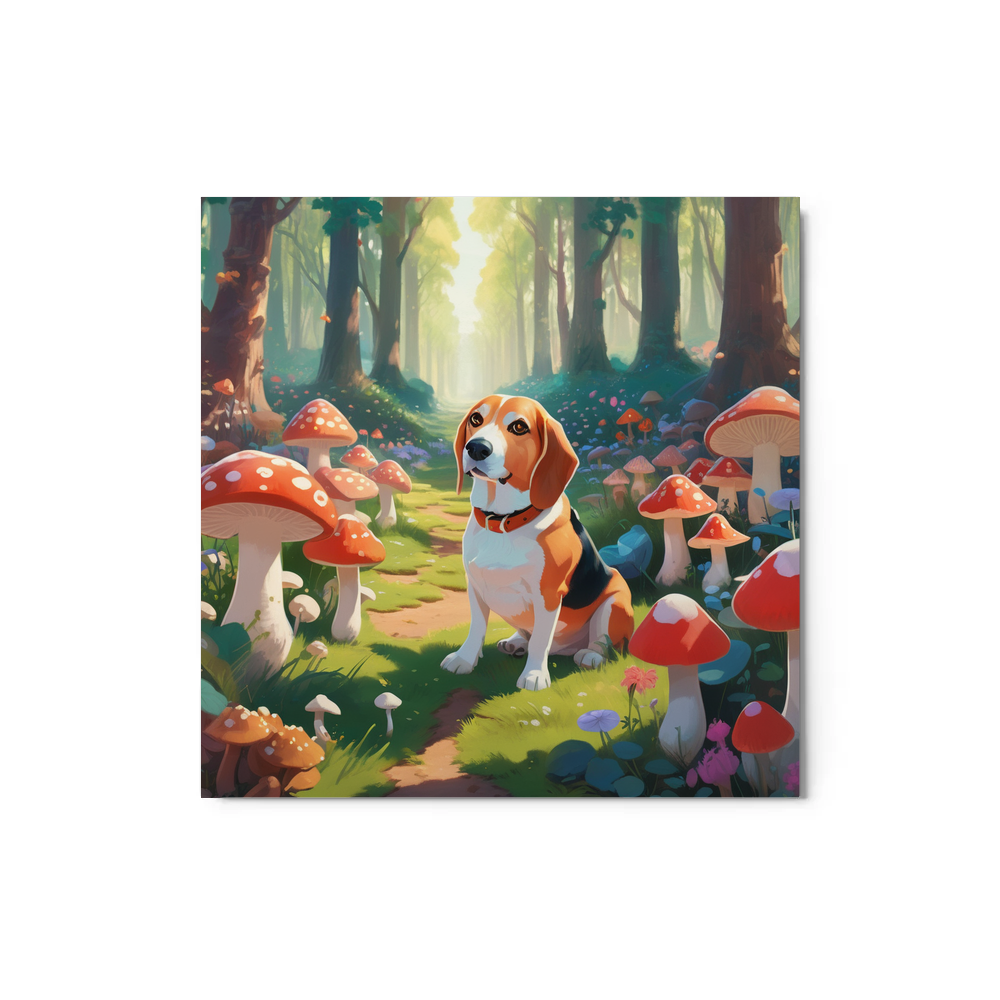 PugMug Custom Munchkin Metal Print