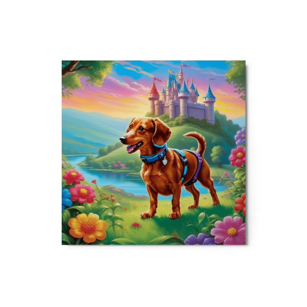 PugMug Custom Rex Metal Print