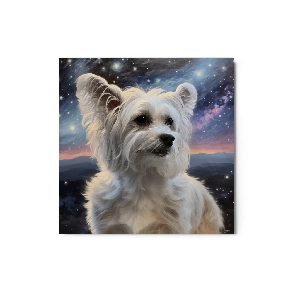 PugMug Custom Leo Metal Print