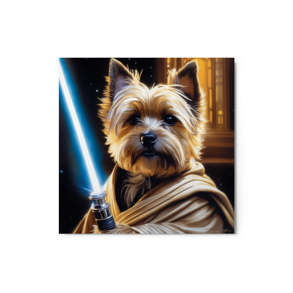 PugMug Custom Cairn Terrier Metal Print