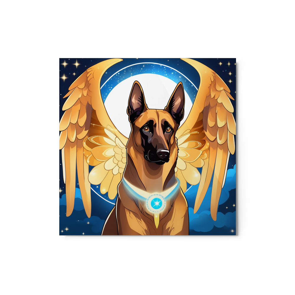 PugMug Custom Belgian Malinois Metal Print