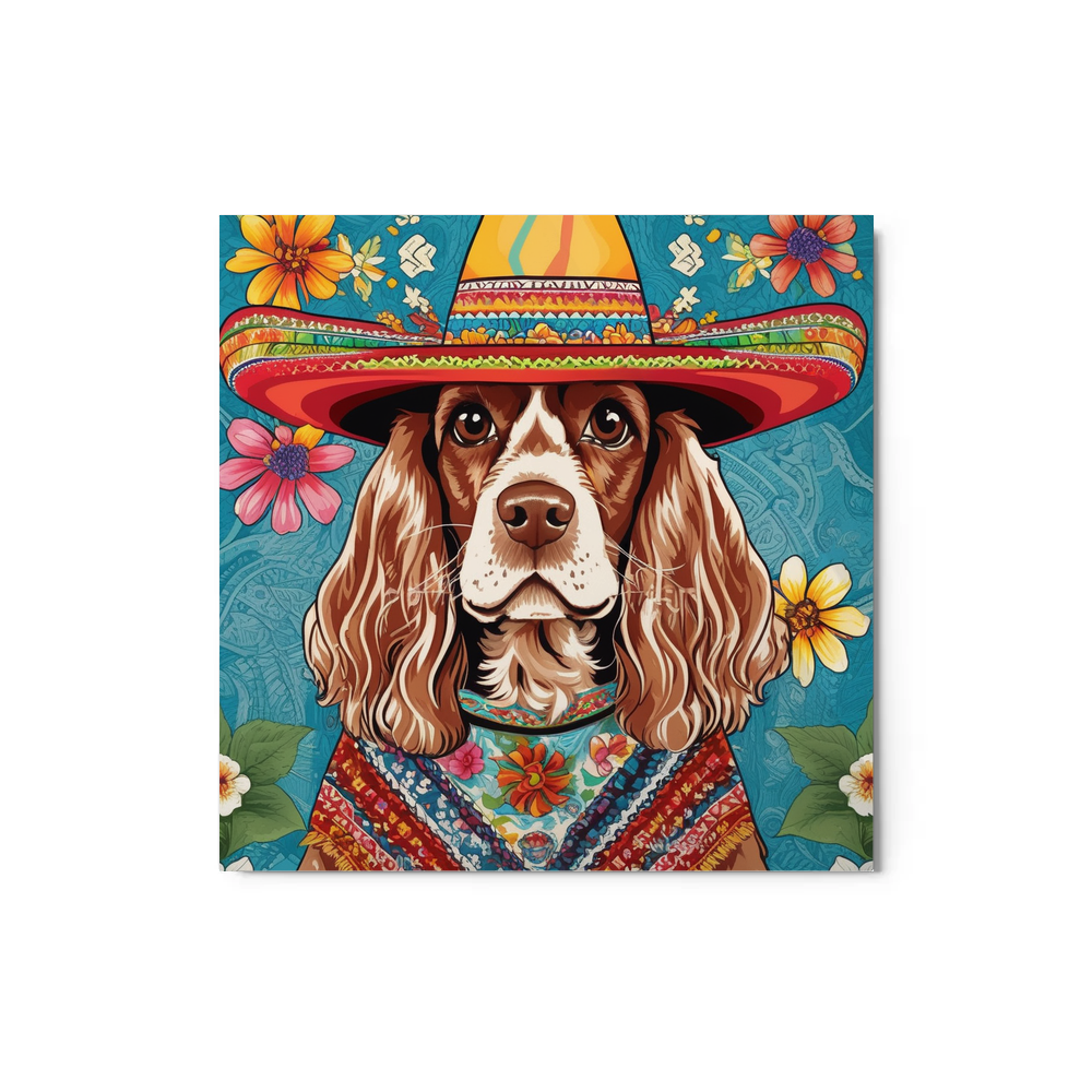 PugMug Custom Pet Metal Print