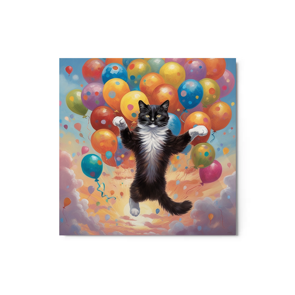 PugMug Custom Peerie Metal Print