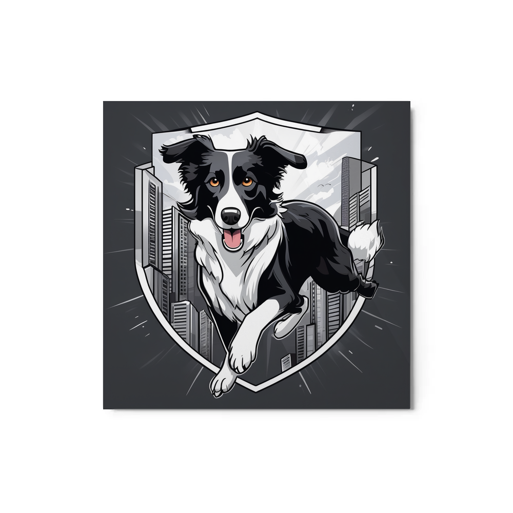 PugMug Custom Pet Metal Print