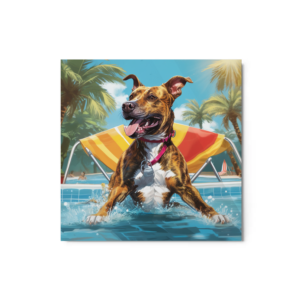 PugMug Custom Tony Hawk Metal Print