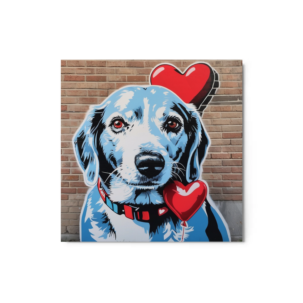 PugMug Custom Munchkin Metal Print