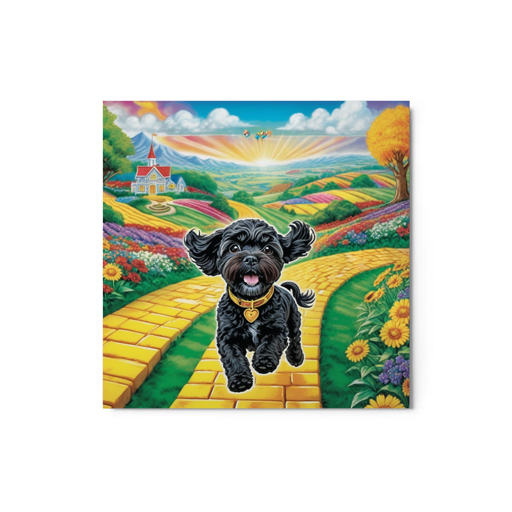 PugMug Custom Lily Metal Print