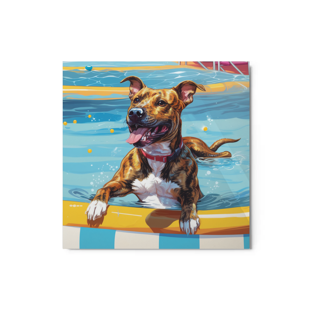 PugMug Custom Tony Hawk Metal Print