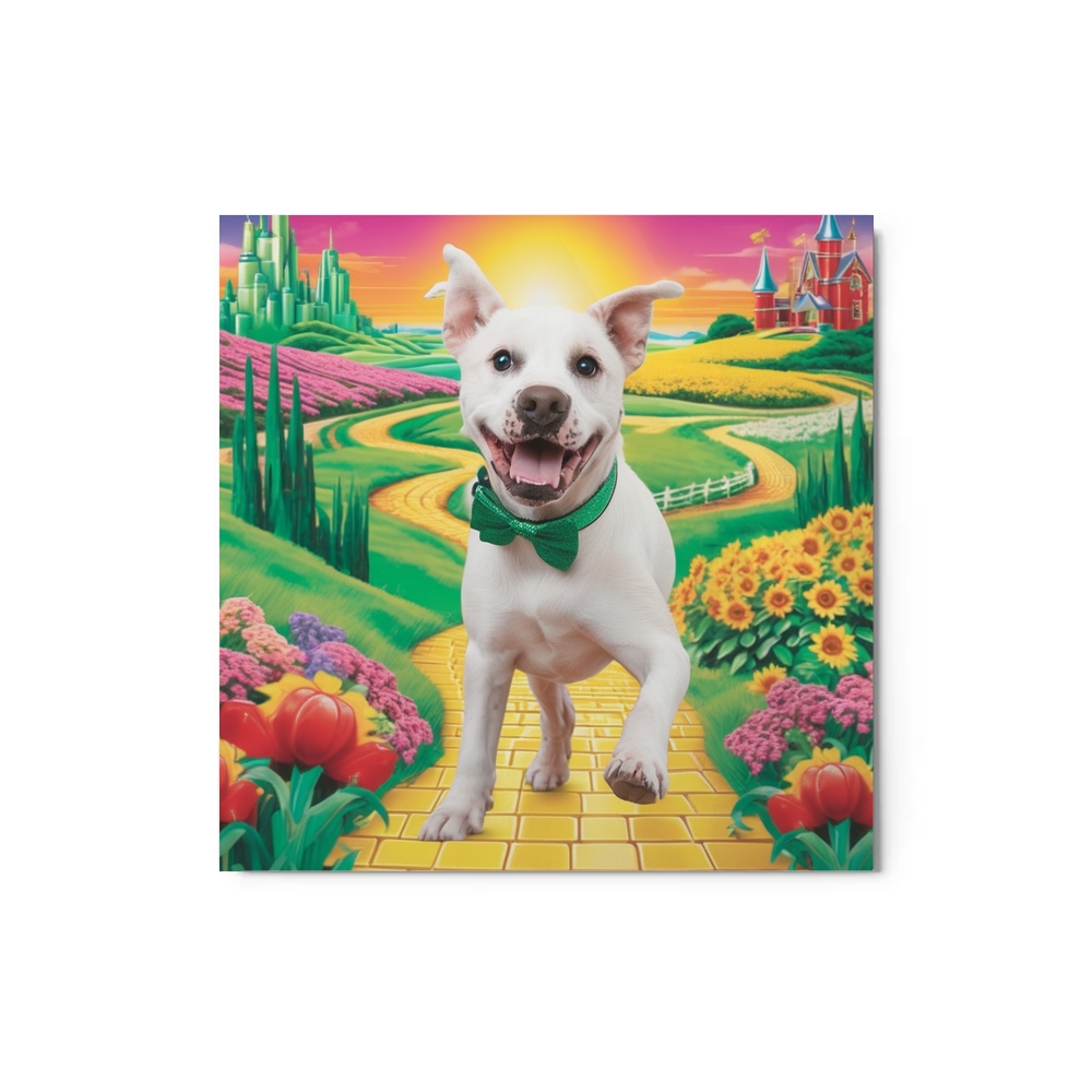 PugMug Custom Melody Metal Print