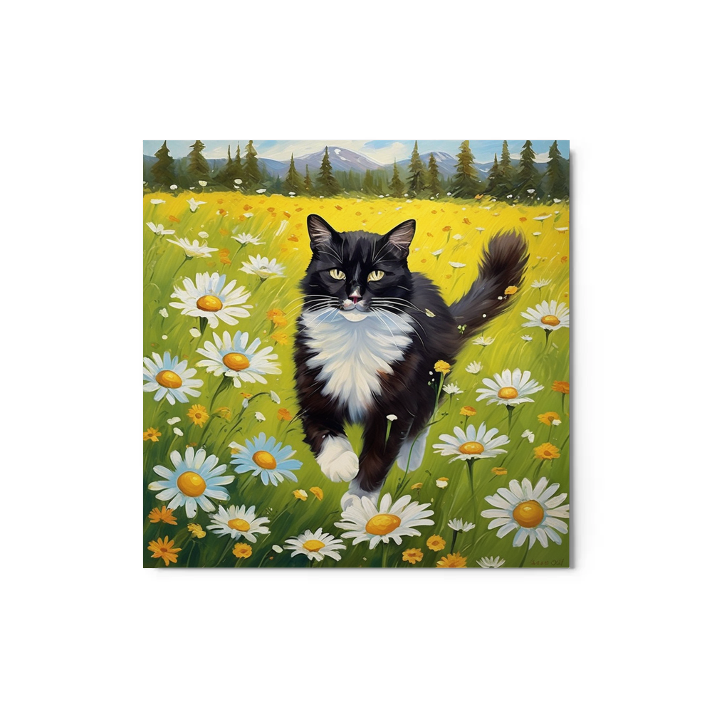 PugMug Custom Peerie Metal Print