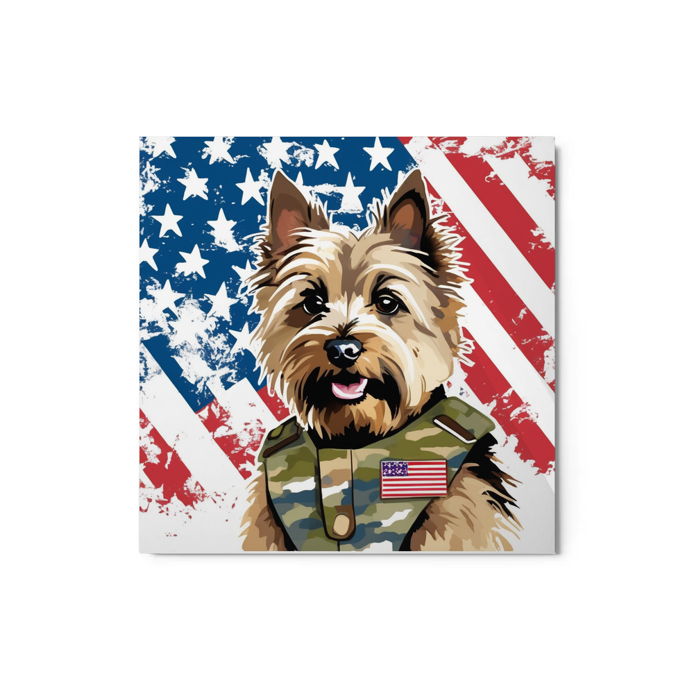 PugMug Custom Cairn Terrier Metal Print