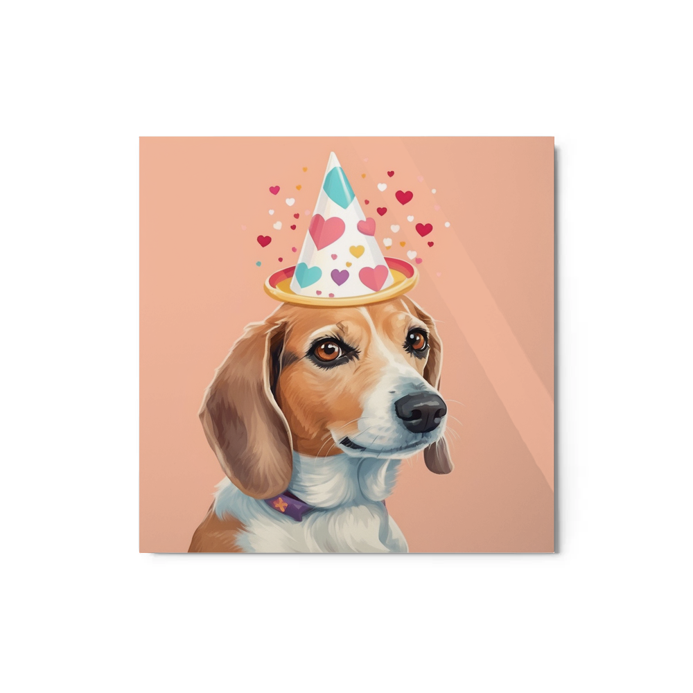 PugMug Custom Munchkin Metal Print