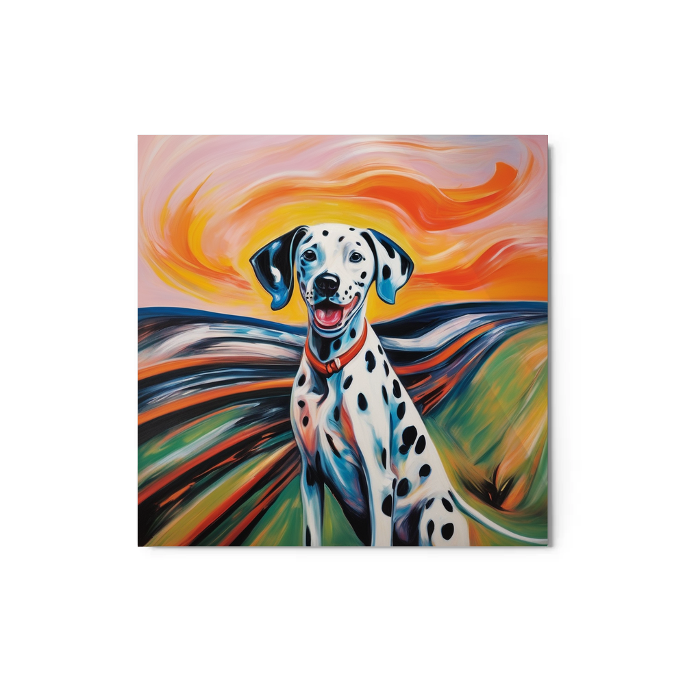 PugMug Custom Pet Metal Print