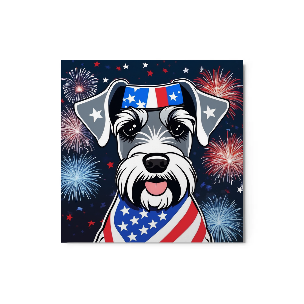 PugMug Custom Pet Metal Print