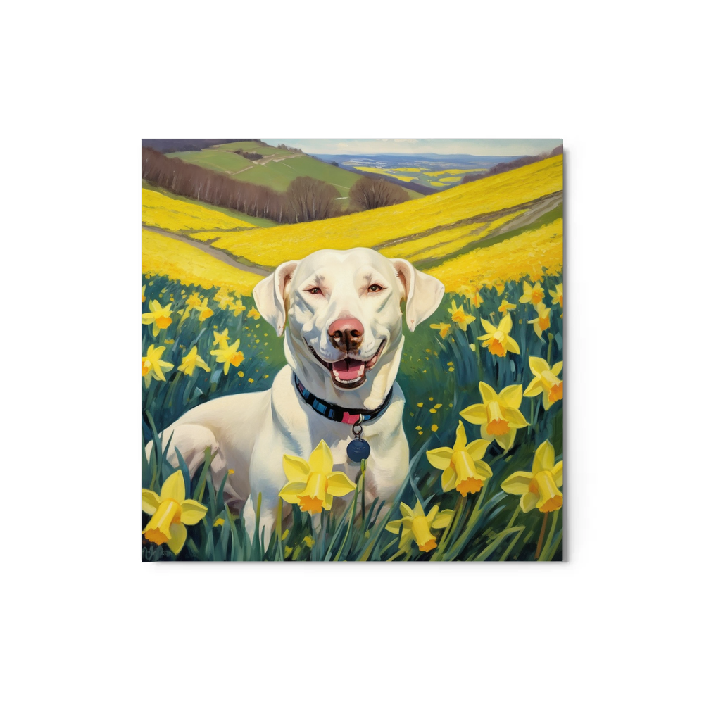 PugMug Custom Penny Metal Print