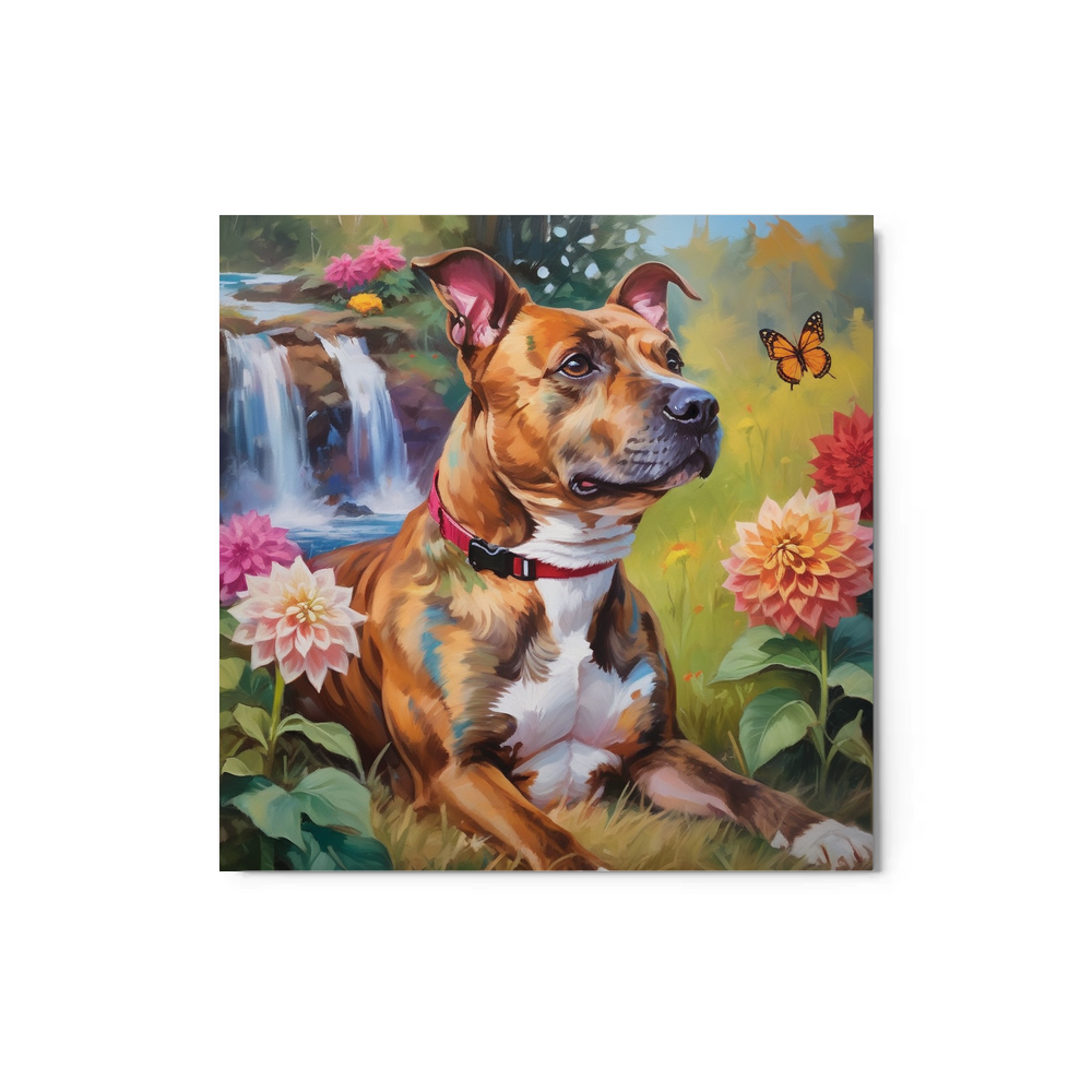 PugMug Custom Tony Hawk Metal Print