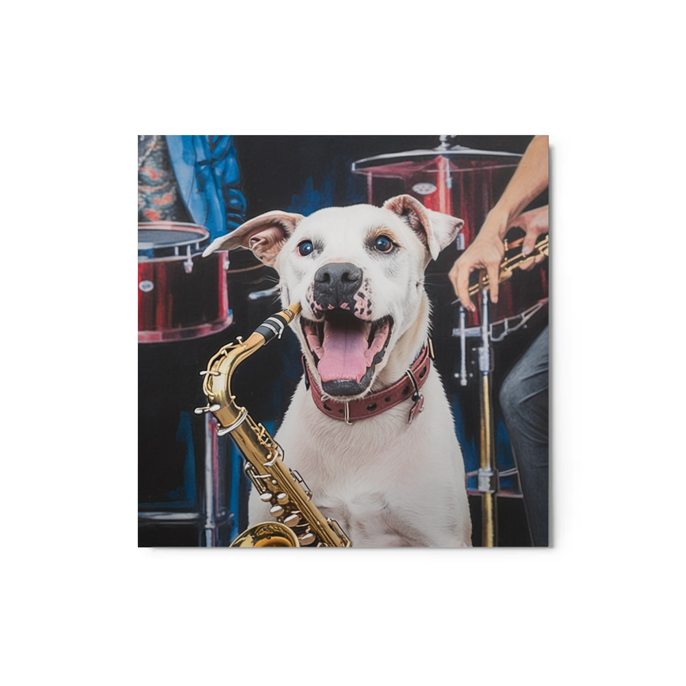 PugMug Custom Melody Metal Print