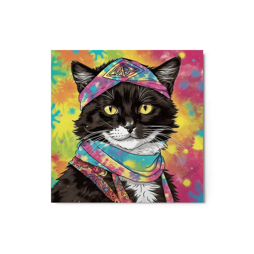 PugMug Custom Peerie Metal Print