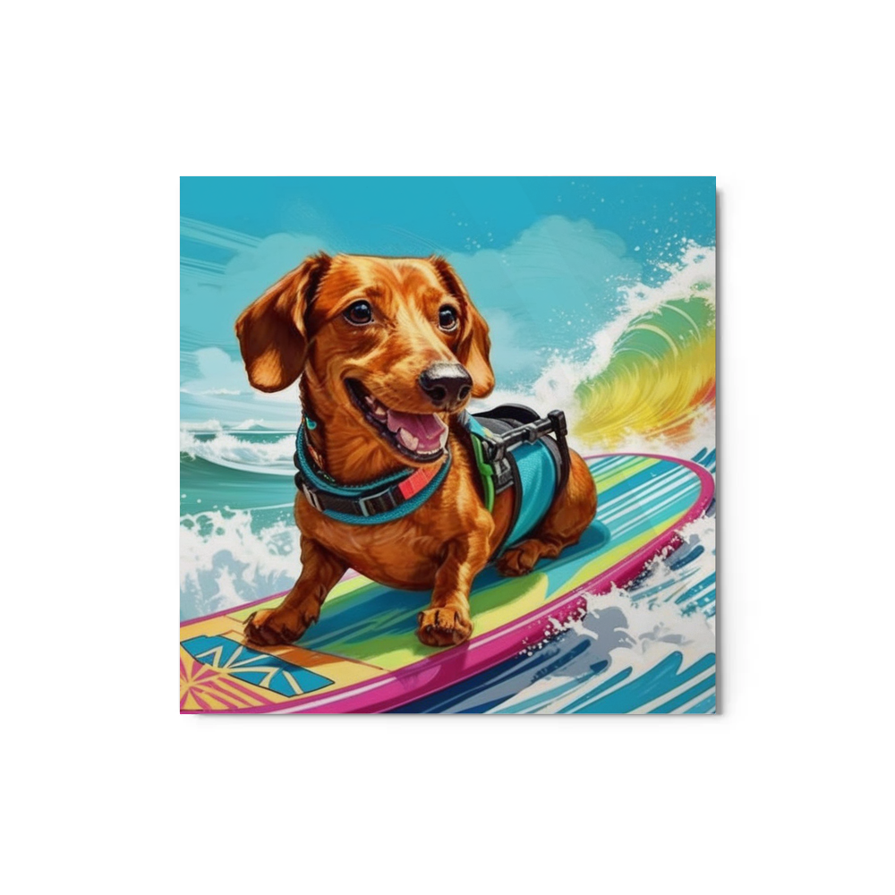 PugMug Custom Rex Metal Print