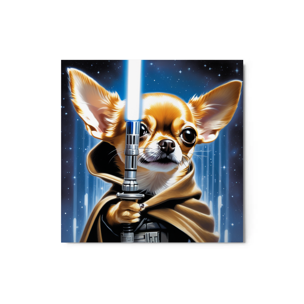 PugMug Custom Chihuahua Metal Print
