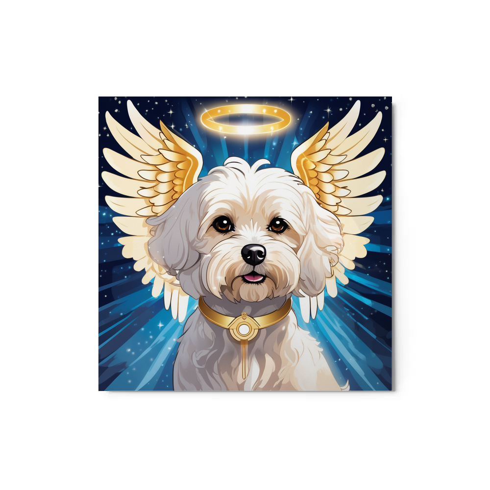 PugMug Custom Maltese Dog Metal Print