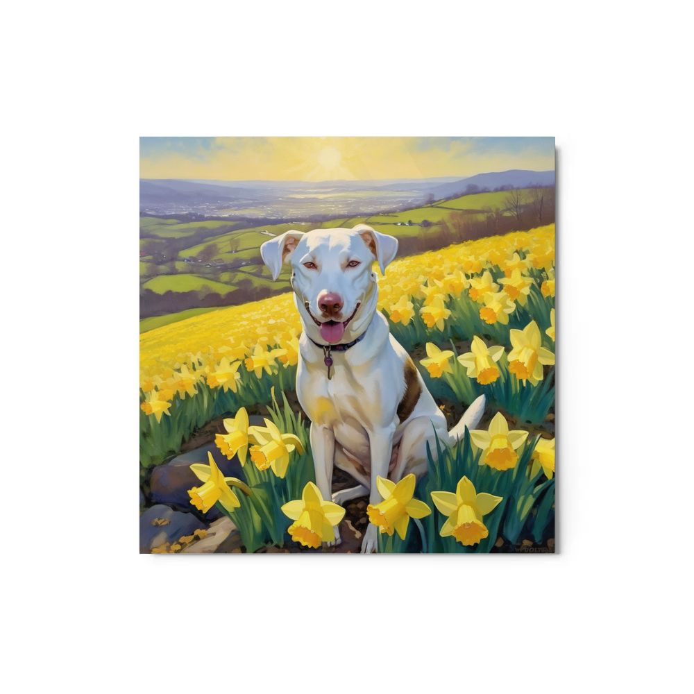 PugMug Custom Penny Metal Print