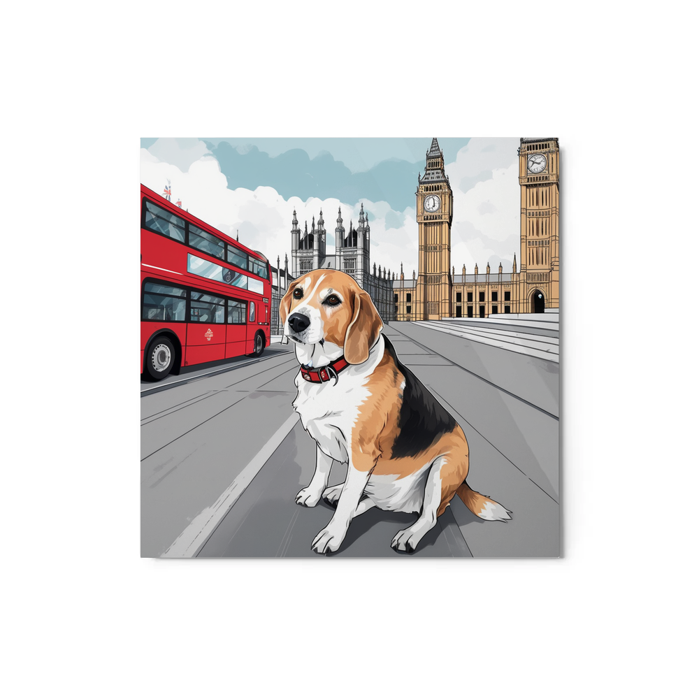 PugMug Custom Munchkin Metal Print