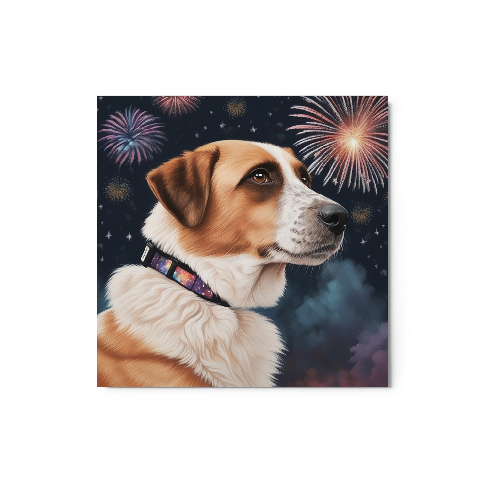 PugMug Custom Hazim Metal Print