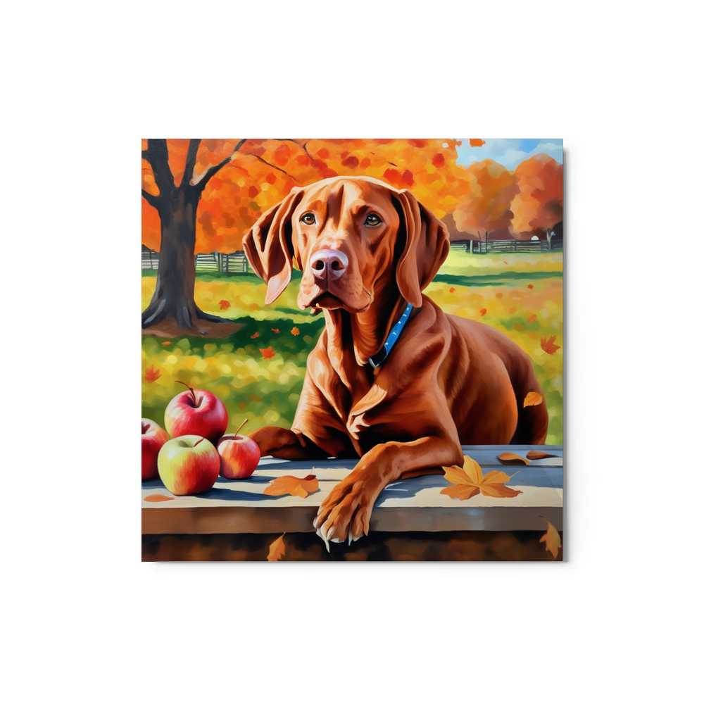 PugMug Custom Pet Metal Print