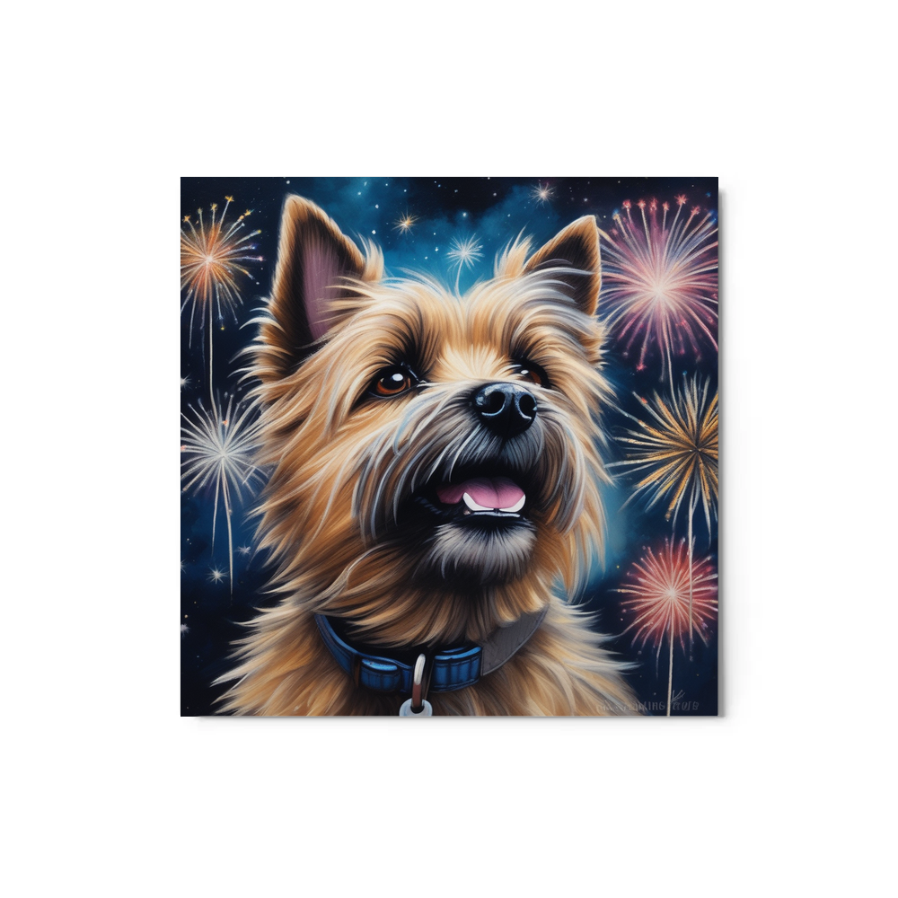 PugMug Custom Pet Metal Print