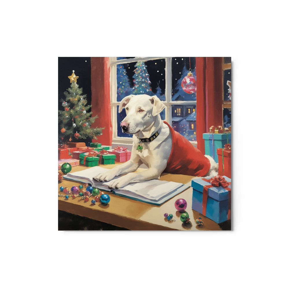 PugMug Custom Penny Metal Print