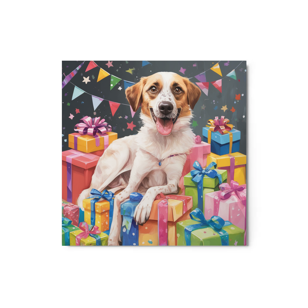 PugMug Custom Hazim Metal Print