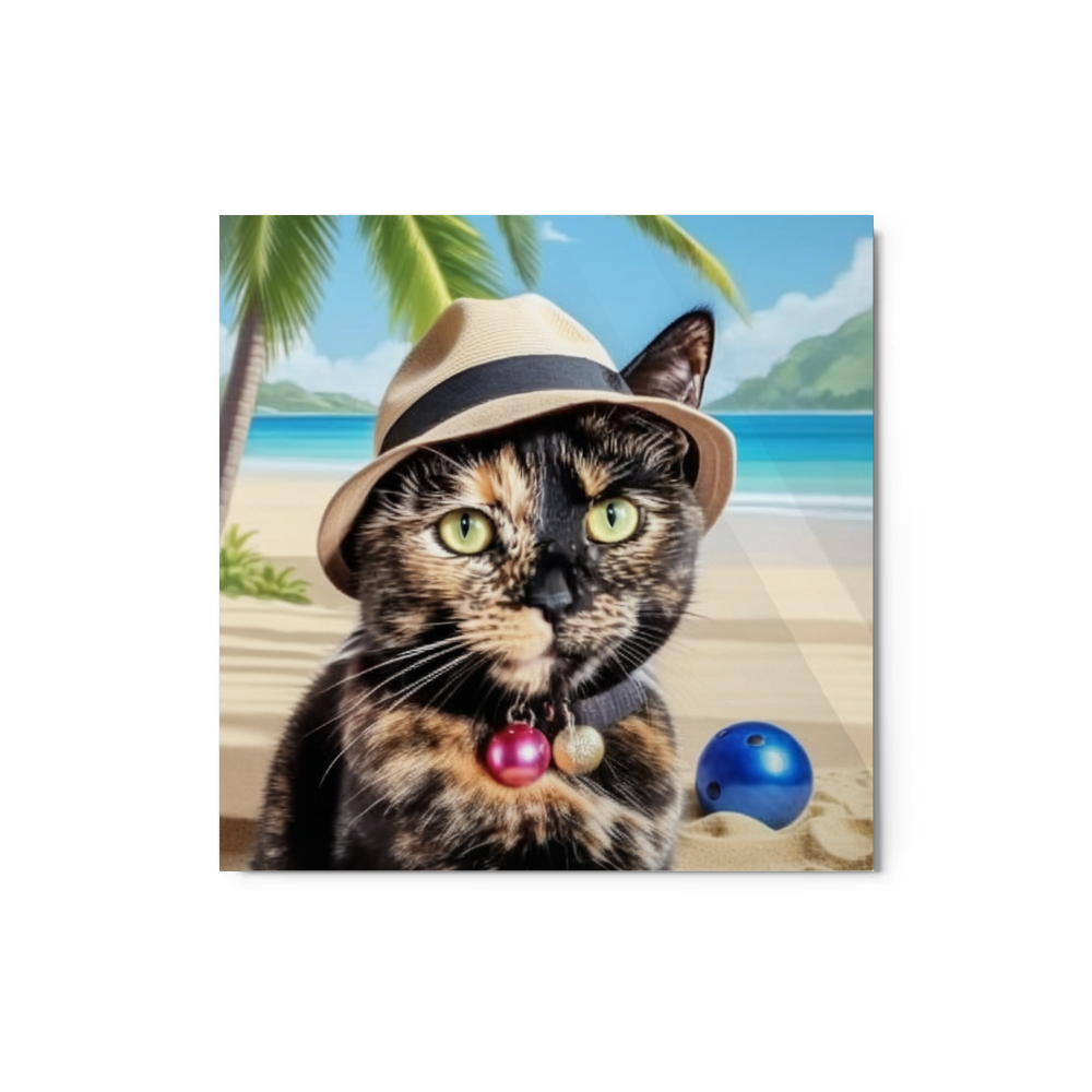 PugMug Custom Ripley Metal Print