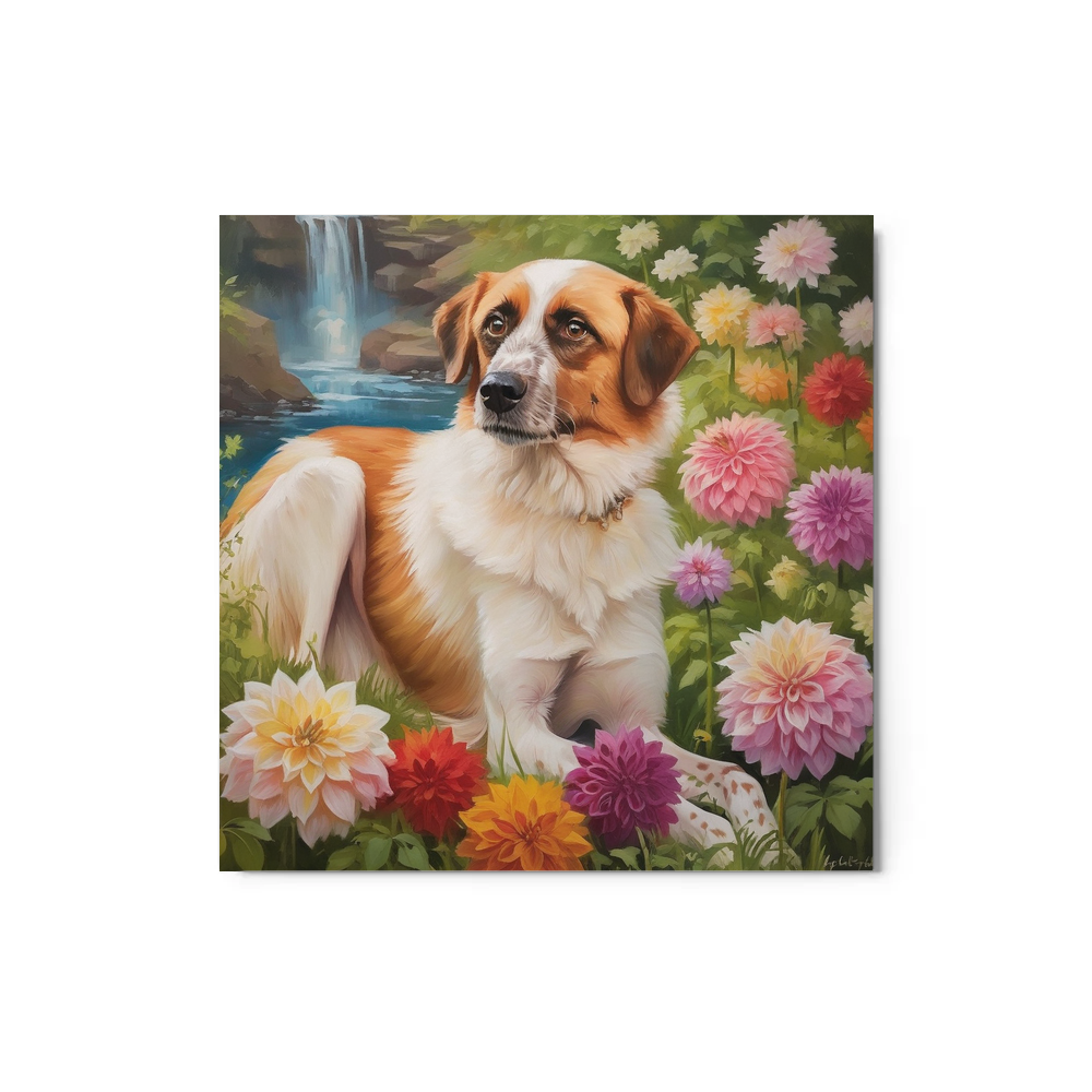 PugMug Custom Hazim Metal Print