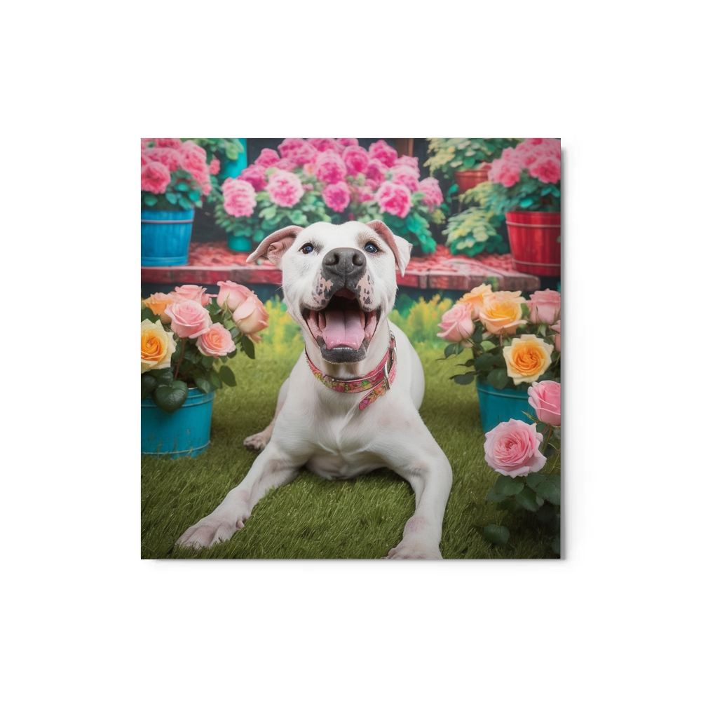 PugMug Custom Melody Metal Print