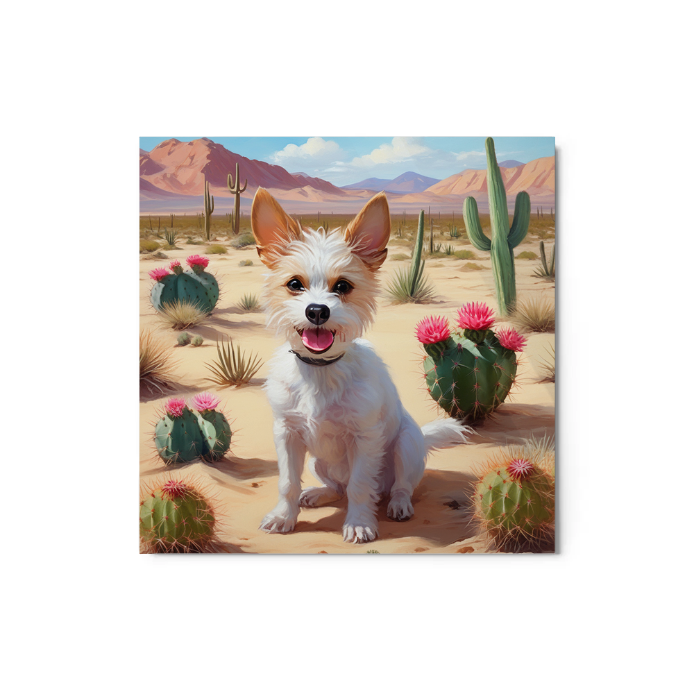 PugMug Custom Luna Metal Print