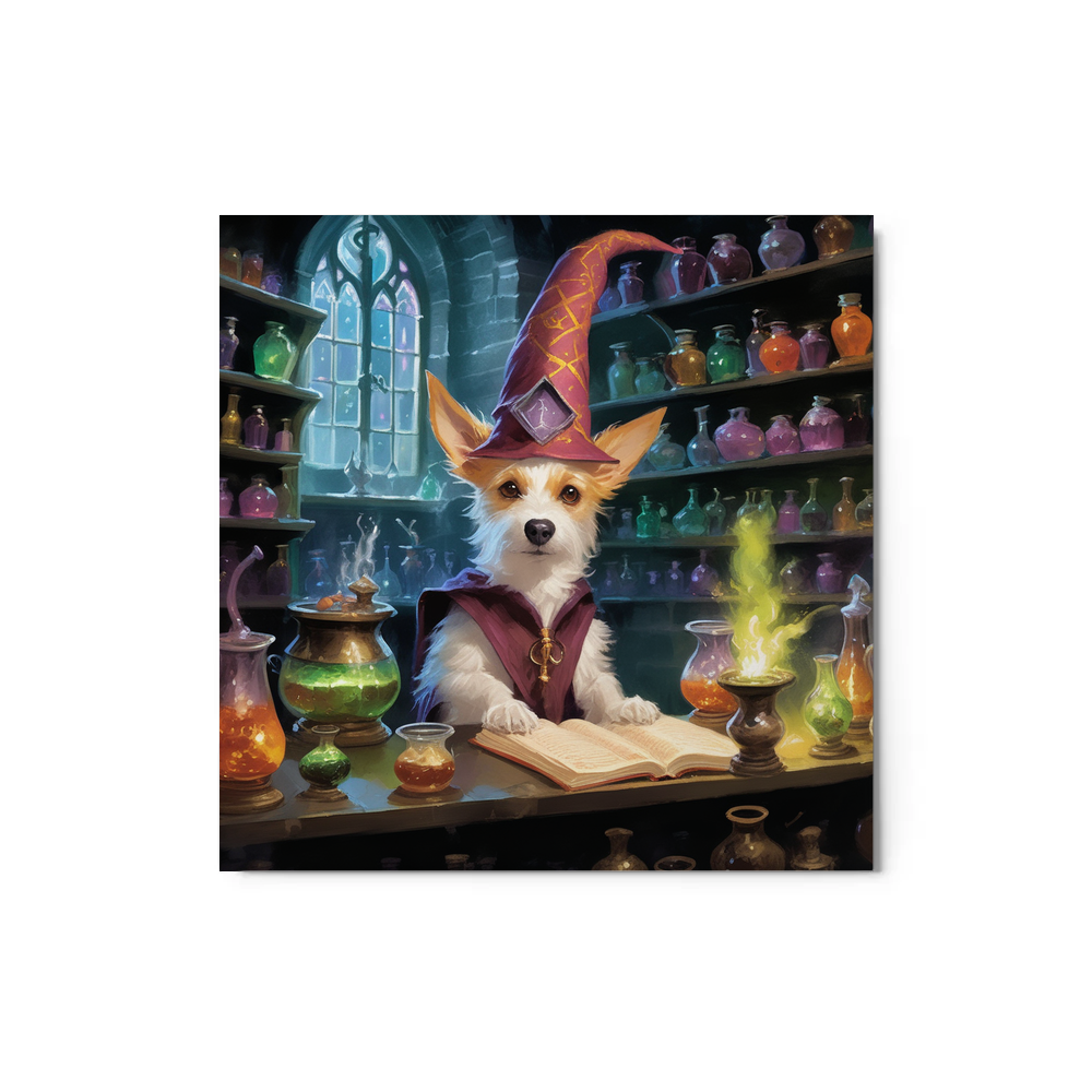 PugMug Custom Luna Metal Print