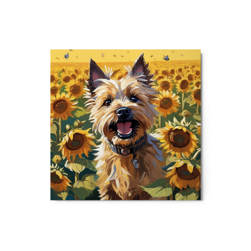 PugMug Custom Cairn Terrier Metal Print