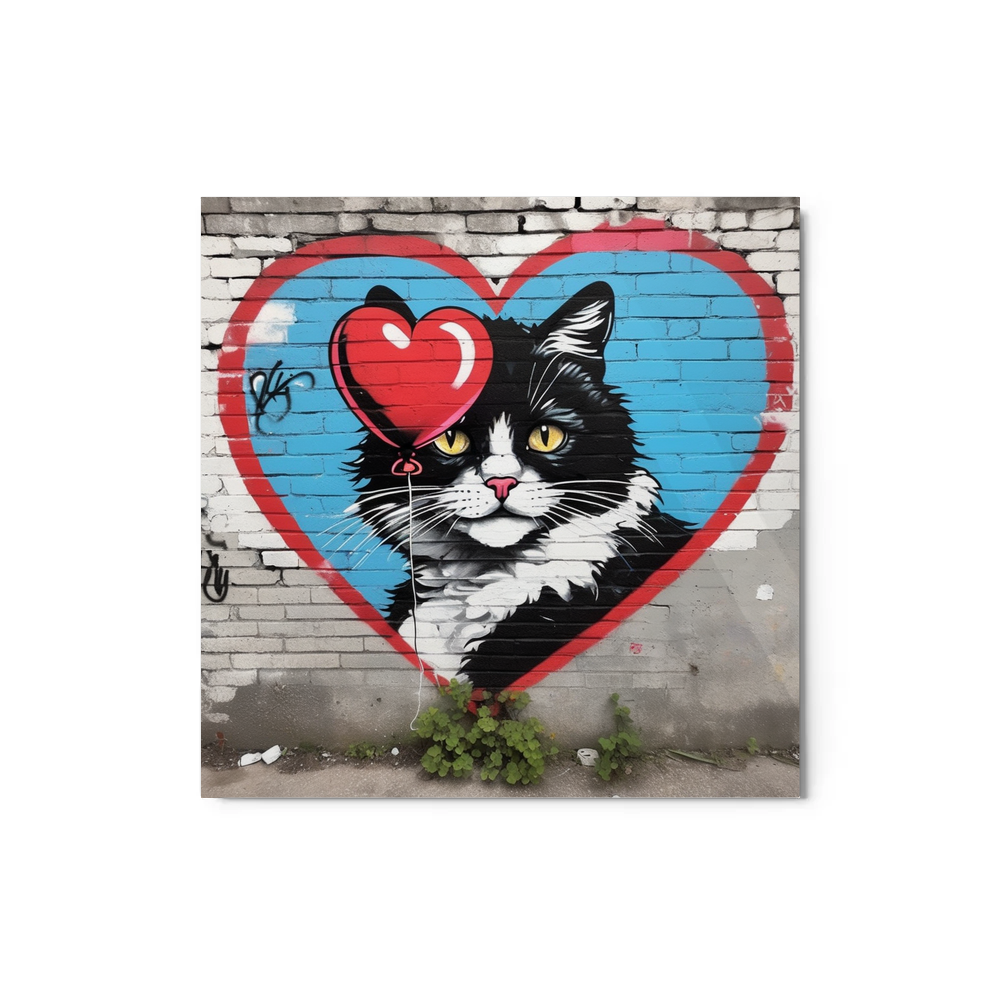 PugMug Custom Peerie Metal Print