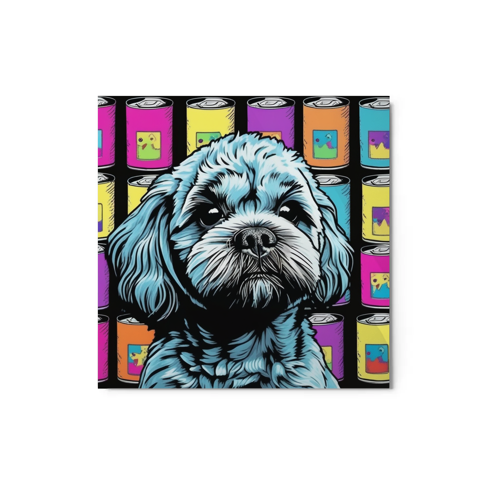 PugMug Custom Lily Metal Print