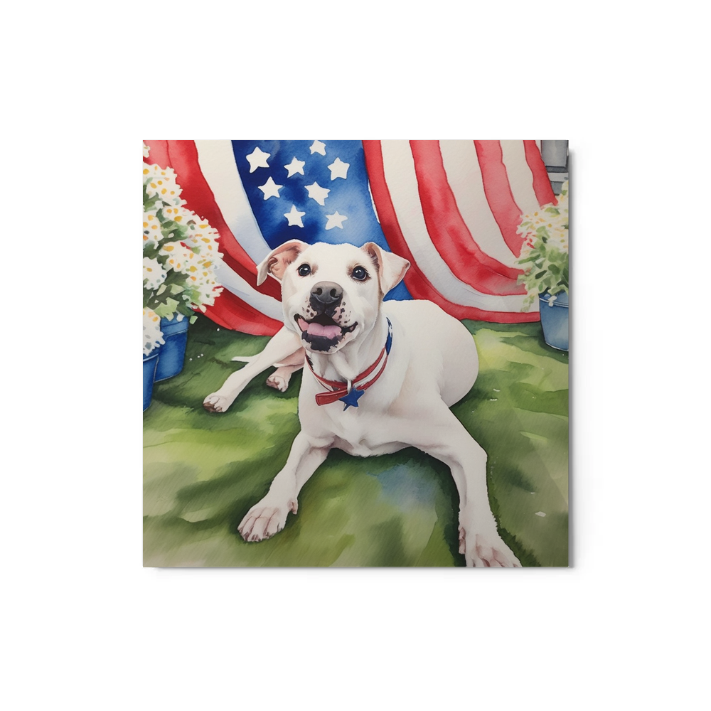 PugMug Custom Melody Metal Print