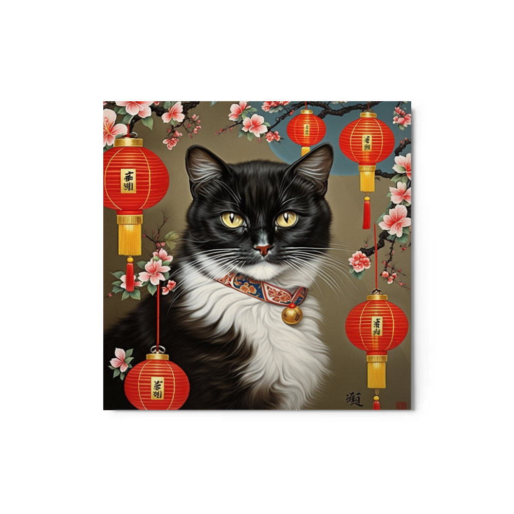 PugMug Custom Peerie Metal Print