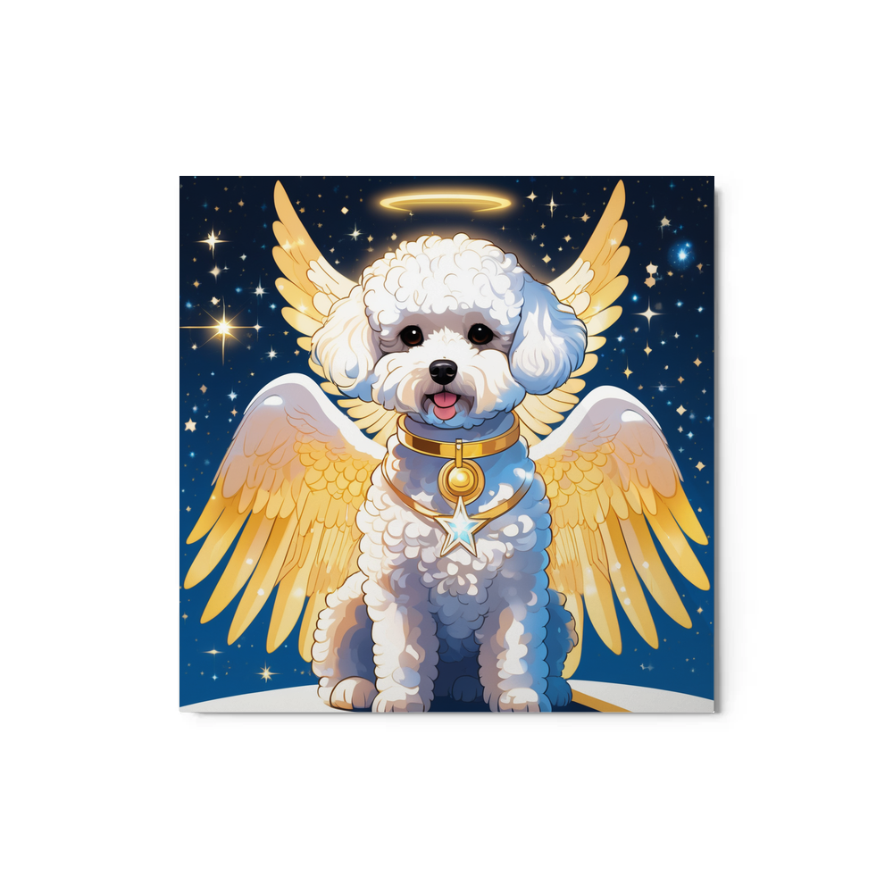 PugMug Custom Bichons Frise Metal Print