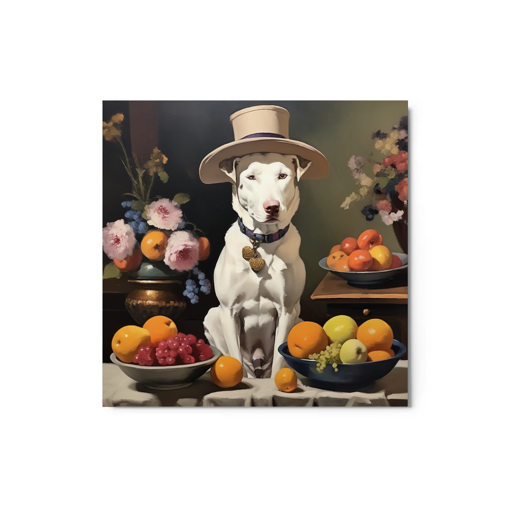 PugMug Custom Penny Metal Print