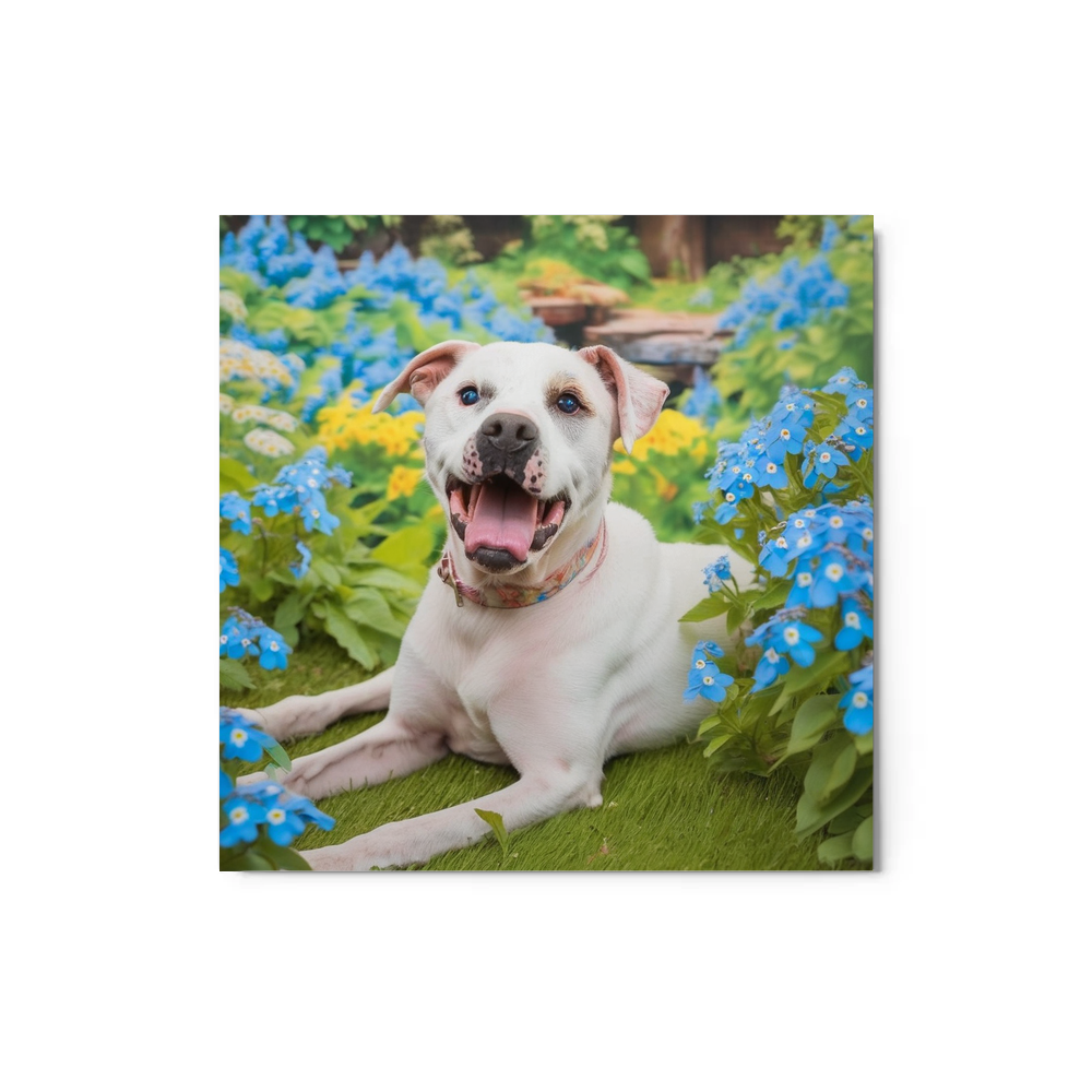 PugMug Custom Melody Metal Print