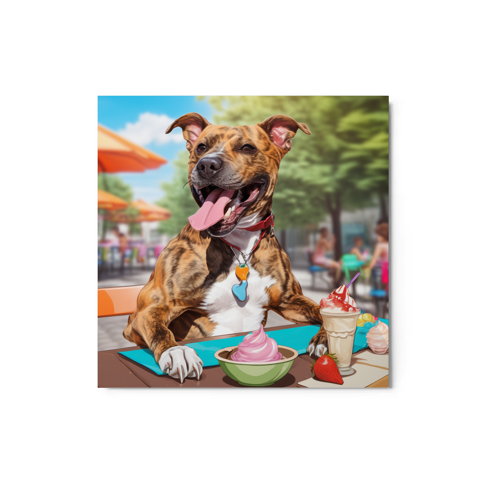 PugMug Custom Tony Hawk Metal Print