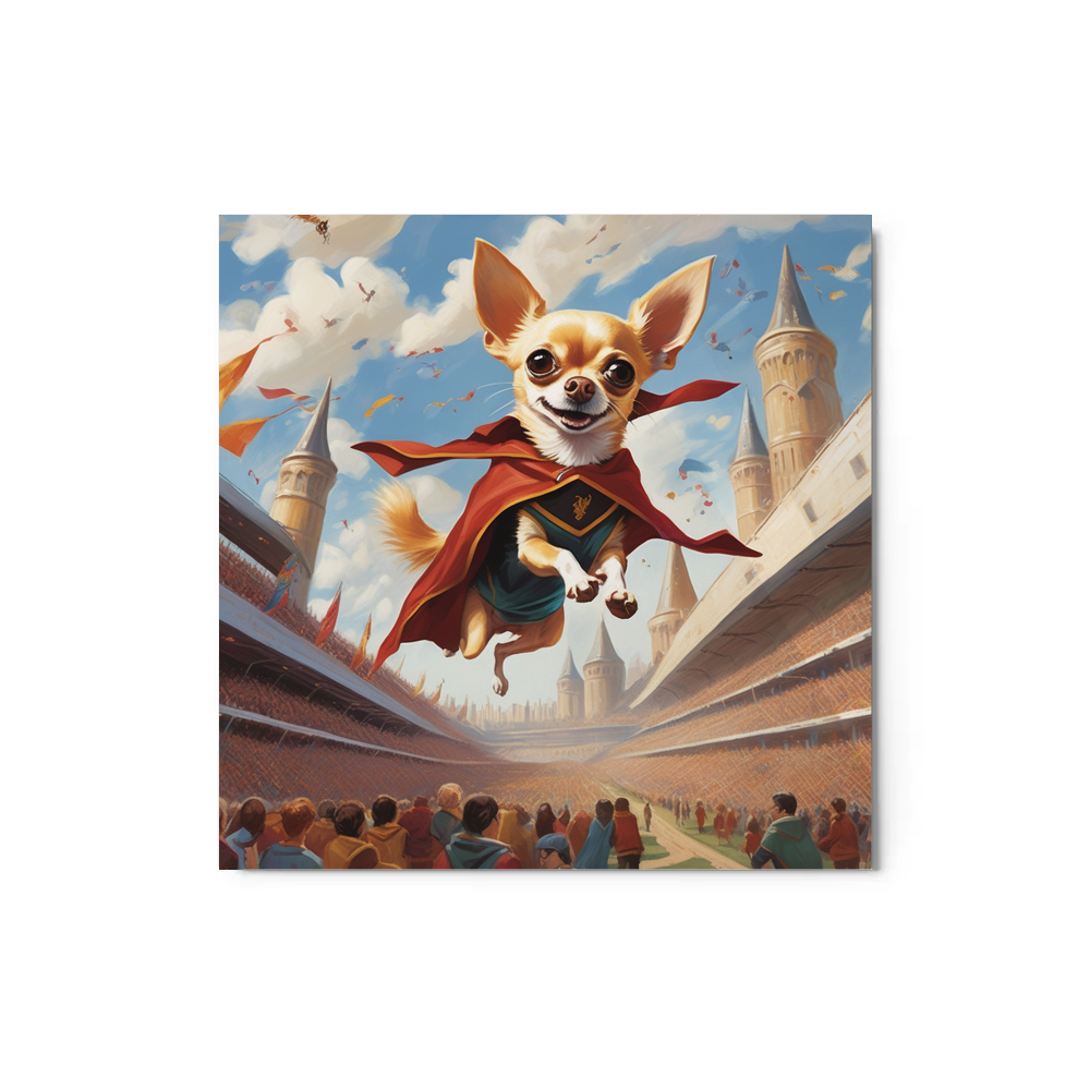 PugMug Custom Chihuahua Metal Print